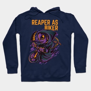 Reaper as Biker Hoodie